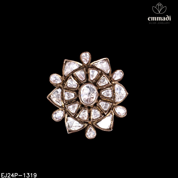 Pendant Brouch Moissanite