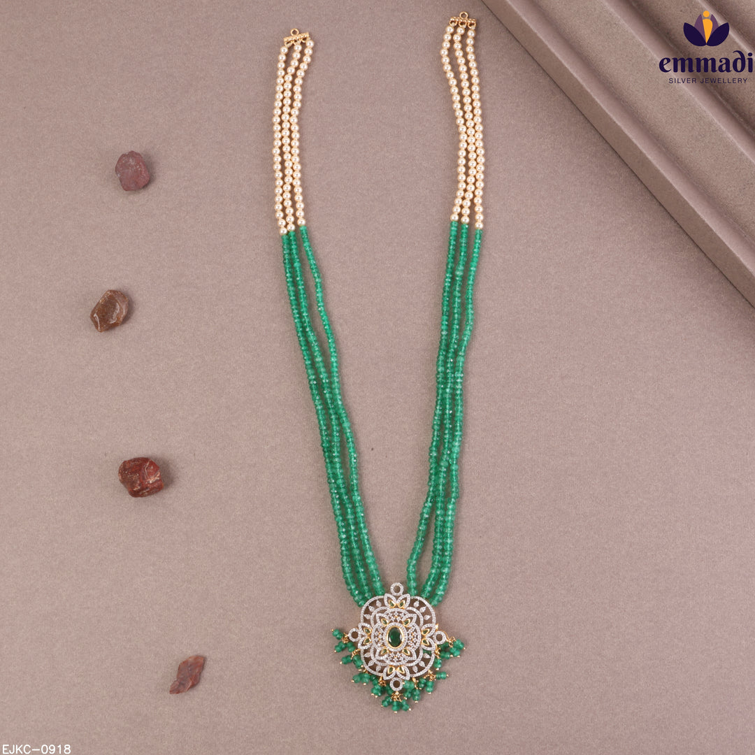 Long Necklace Premium Cz