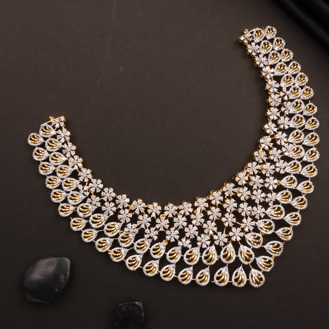 Short Necklace Premium Cz