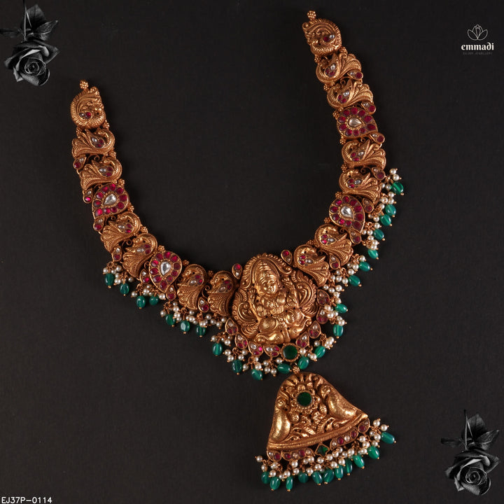 Short Necklace Kundan Nakshi