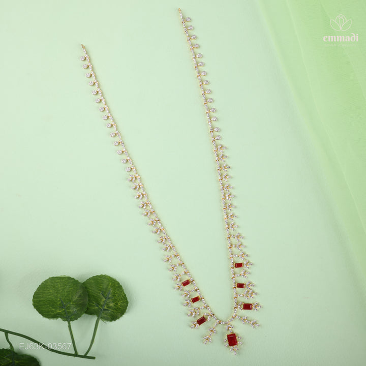 Long Necklace Premium Cz