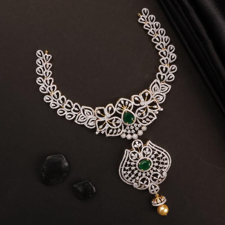 Short Necklace Premium Cz