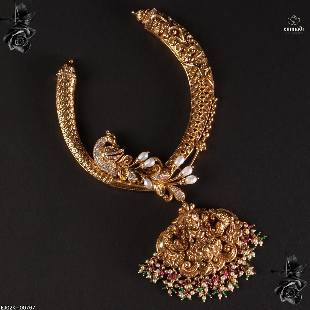 Short Necklace Premium Nakshi