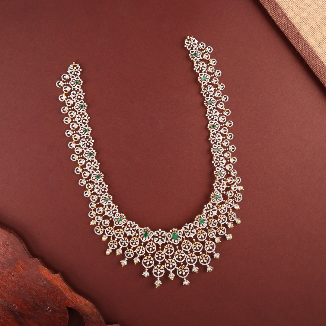 Long Necklace Premium Cz