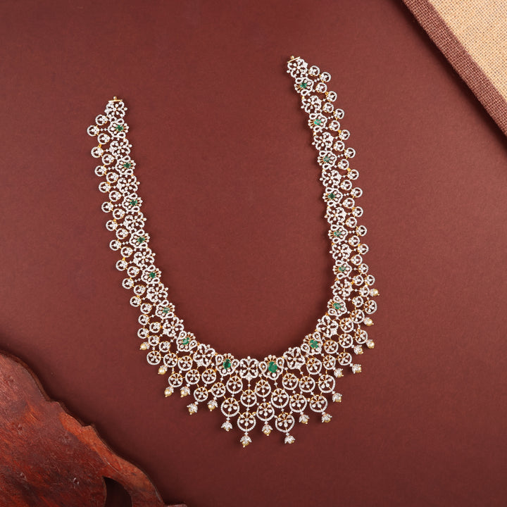 Long Necklace Premium Cz