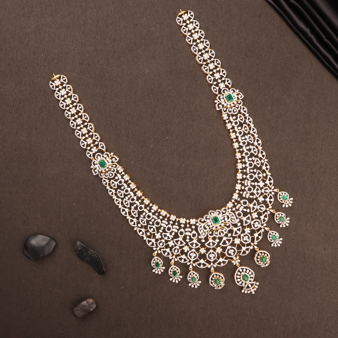 Long Necklace Premium Cz