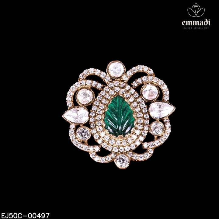 Pendant Brouch Moissanite