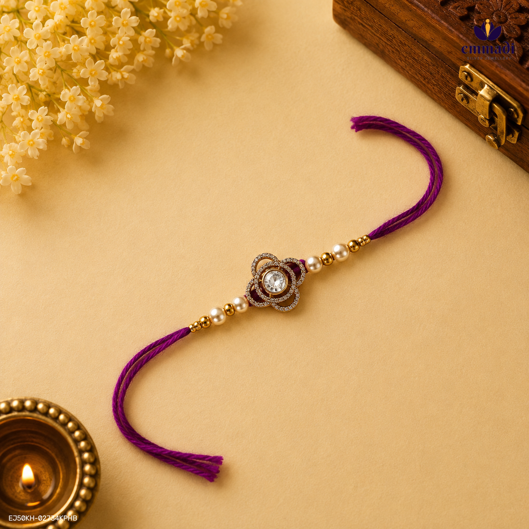 RAKHI,RAKHI MOISSANITE