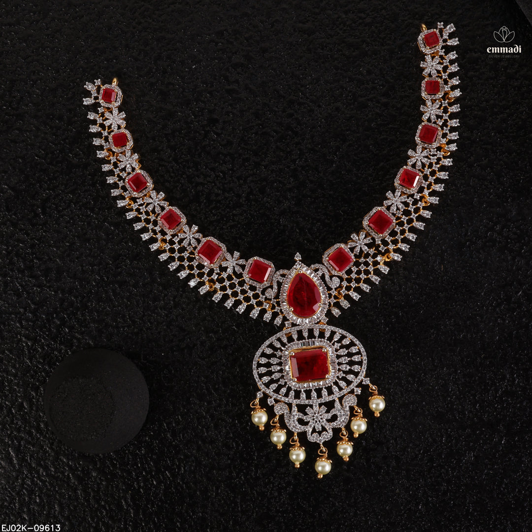 Short Necklace Premium Cz