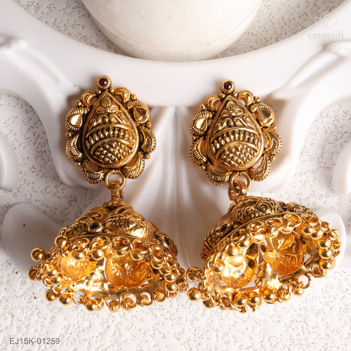 Jhumka Kundan Nakshi