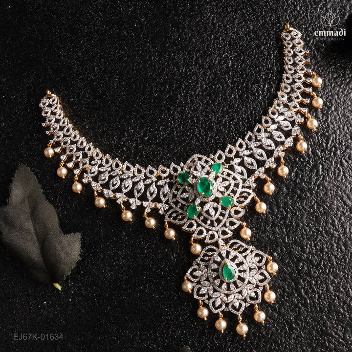 Short Necklace Premium Cz