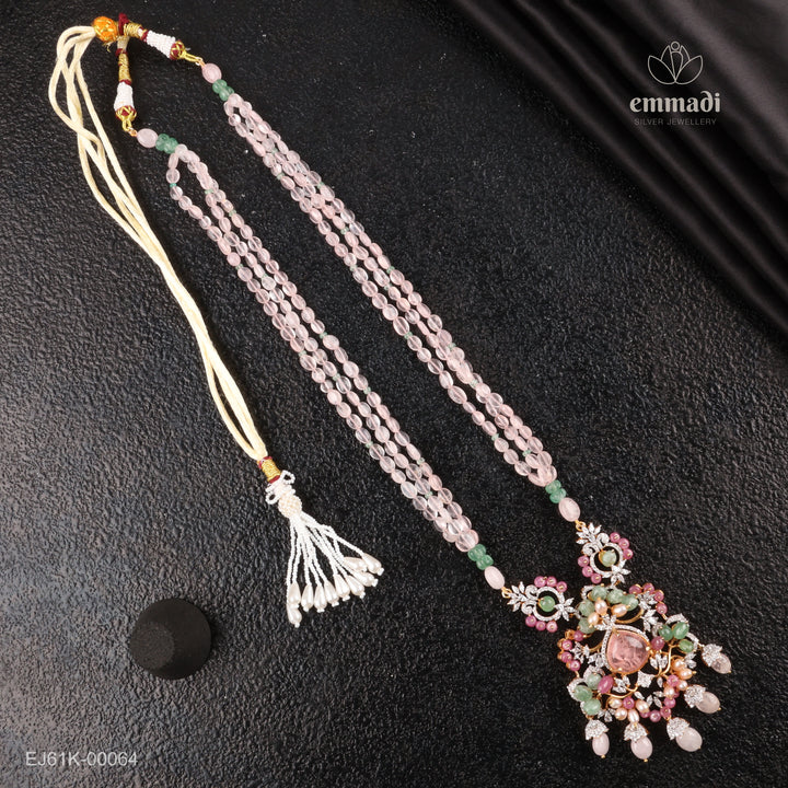 Long Necklace Gem Stone