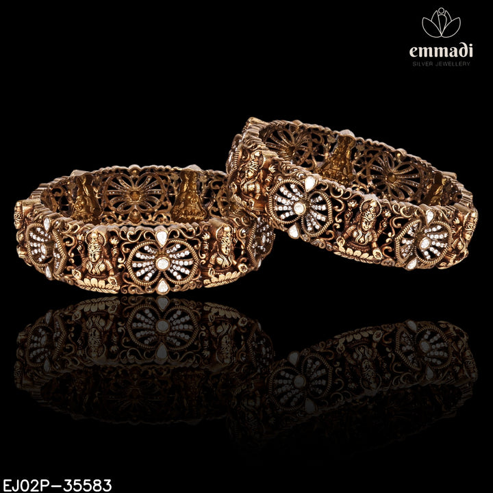 Bangles Moissanite Nakshi