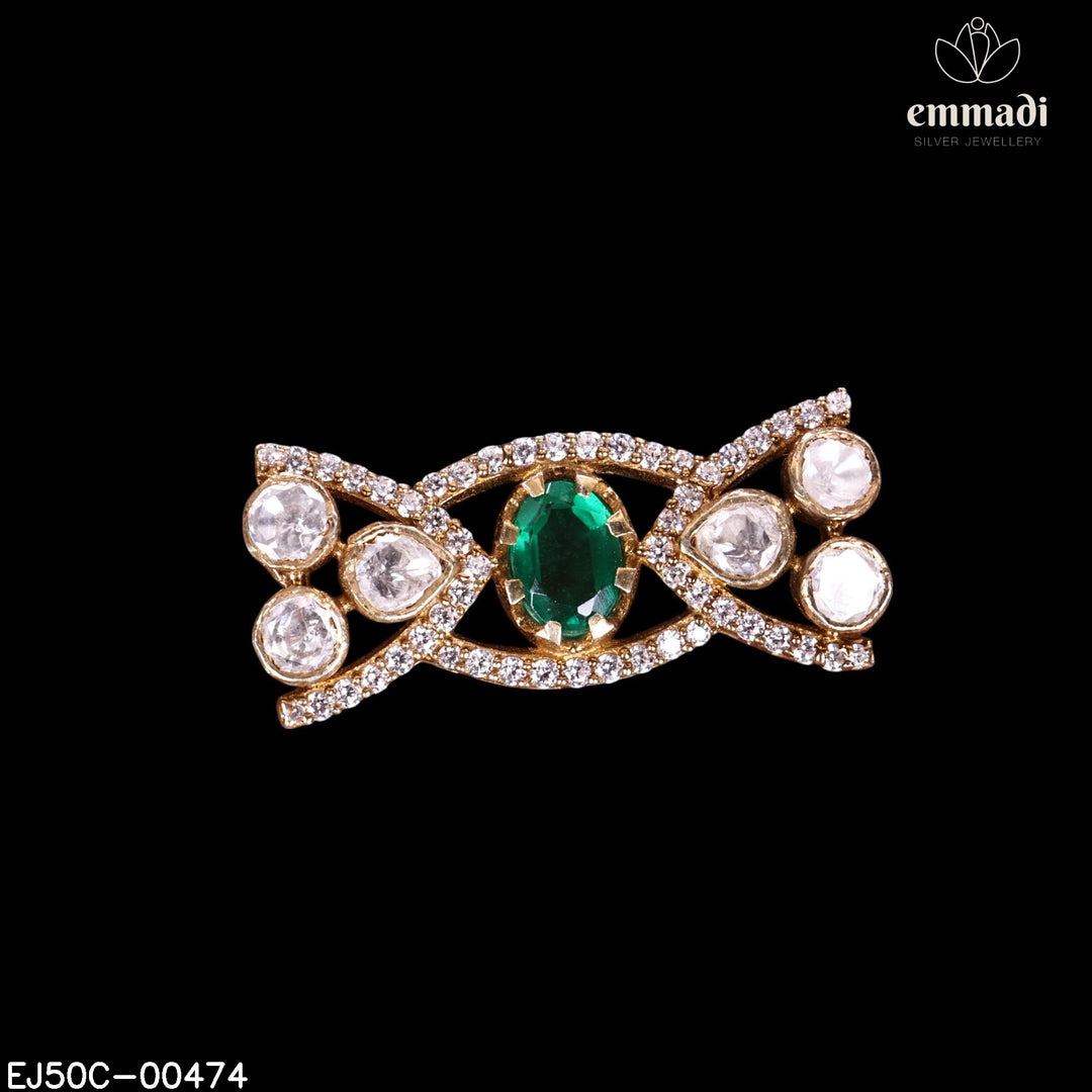 Pendant Brouch Moissanite