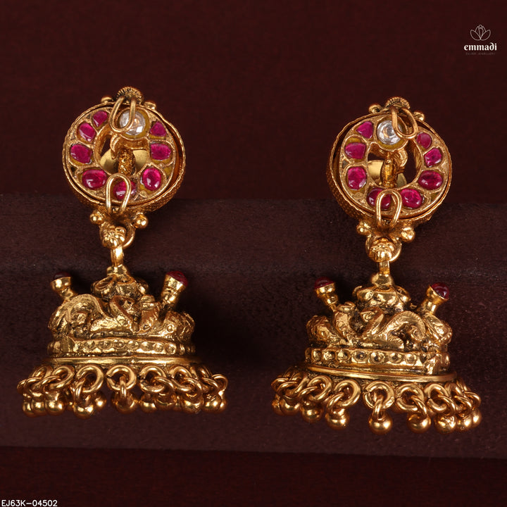 Jhumka Kundan Nakshi