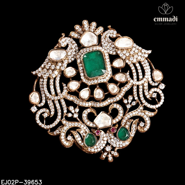 Pendant Brouch Moissanite