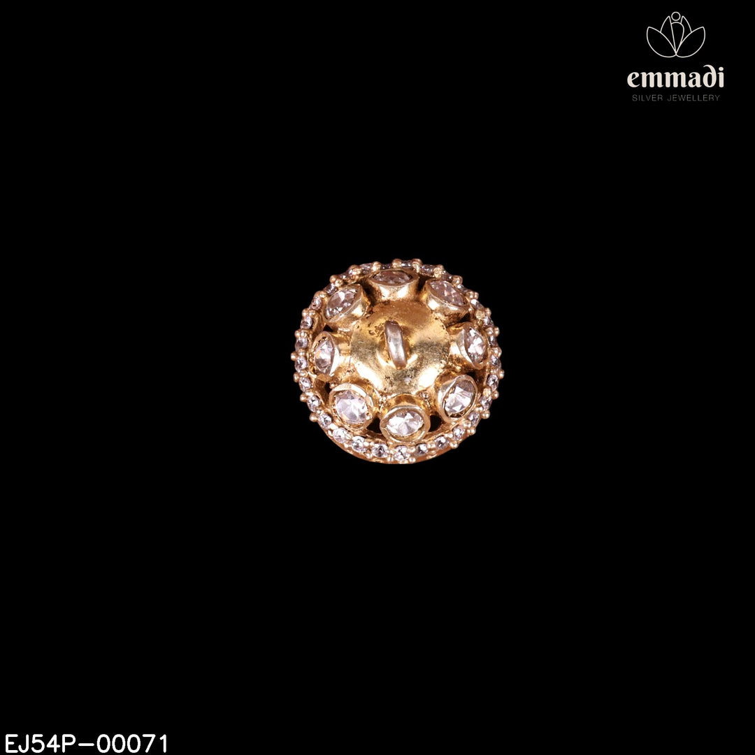 Pendant Brouch Moissanite