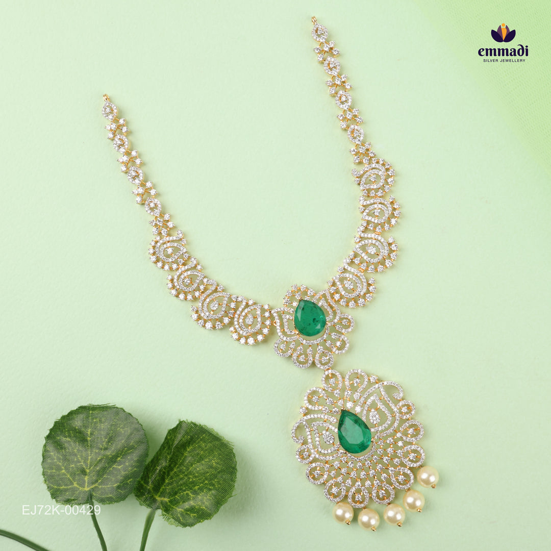 Short Necklace Premium Cz