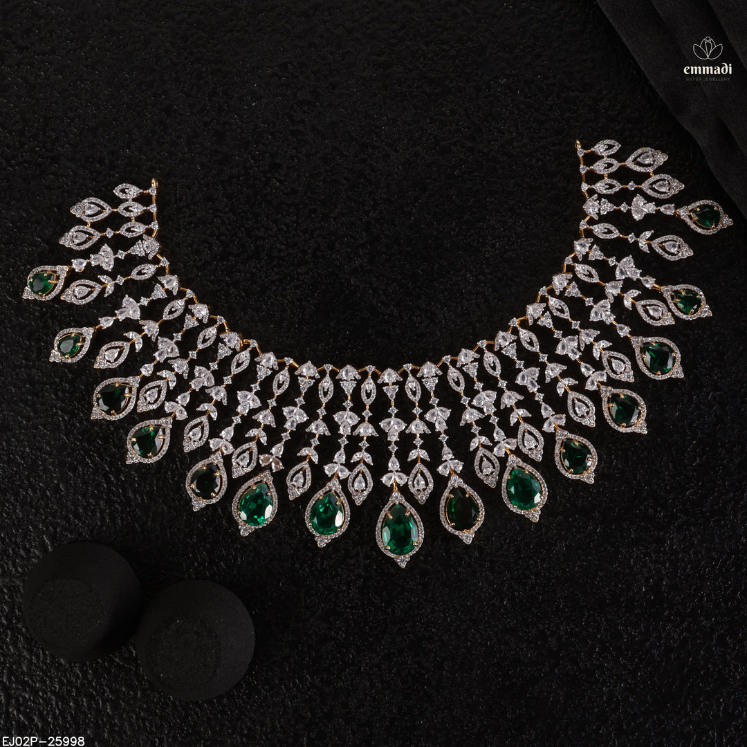 Short Necklace Premium Cz