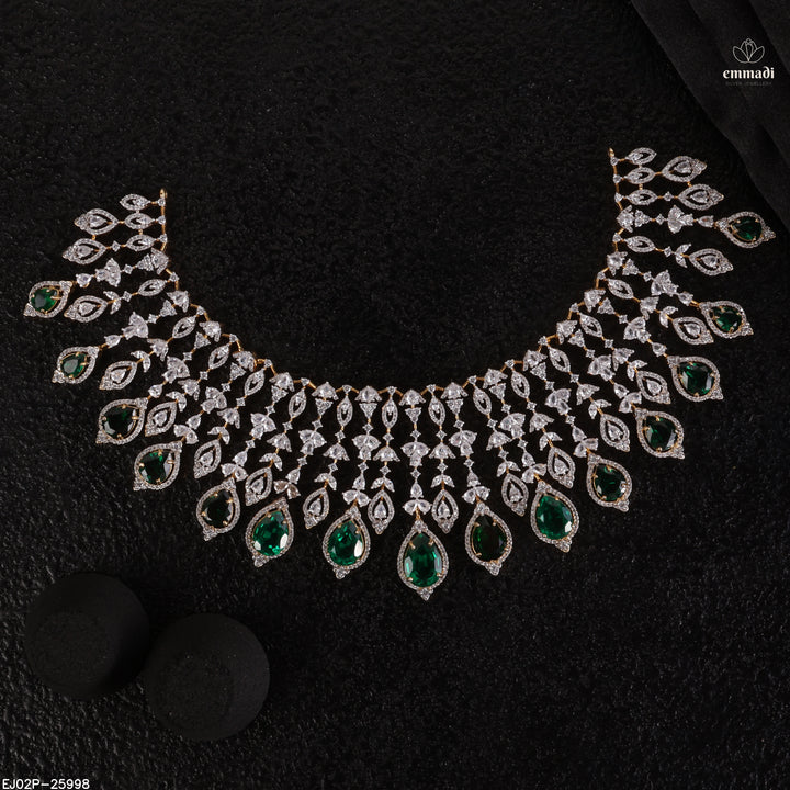 Short Necklace Premium Cz