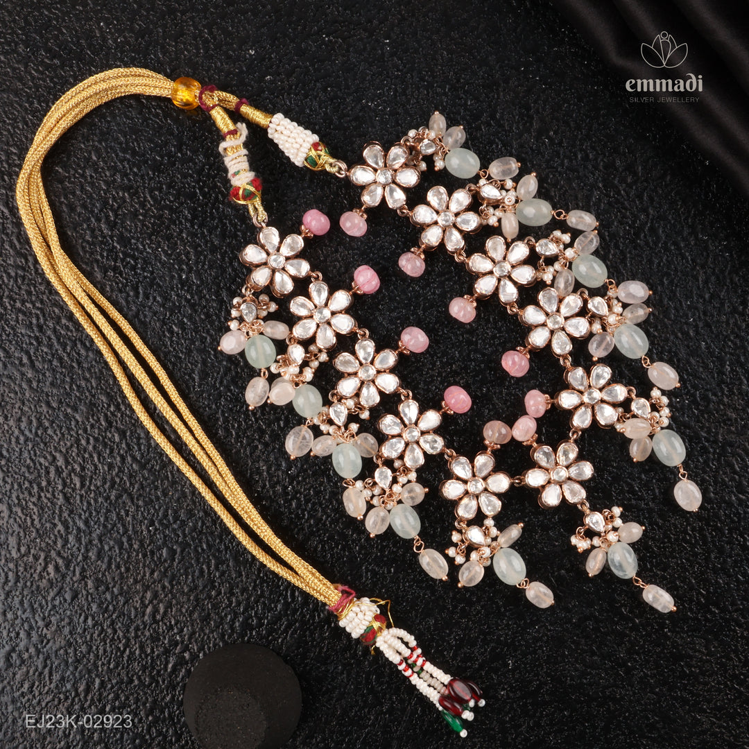 Short Necklace Gem Stone