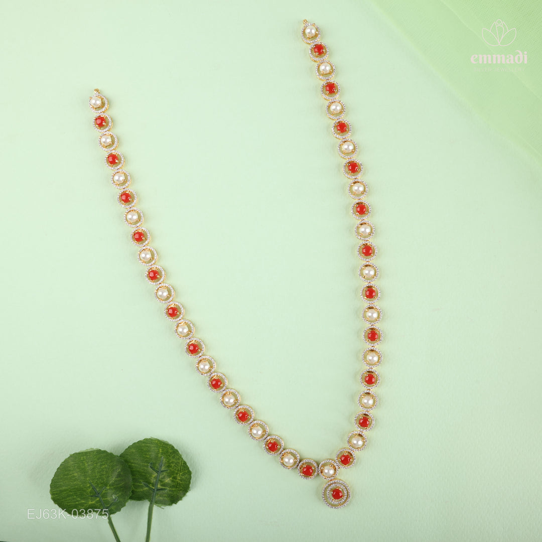 Long Necklace Premium Cz