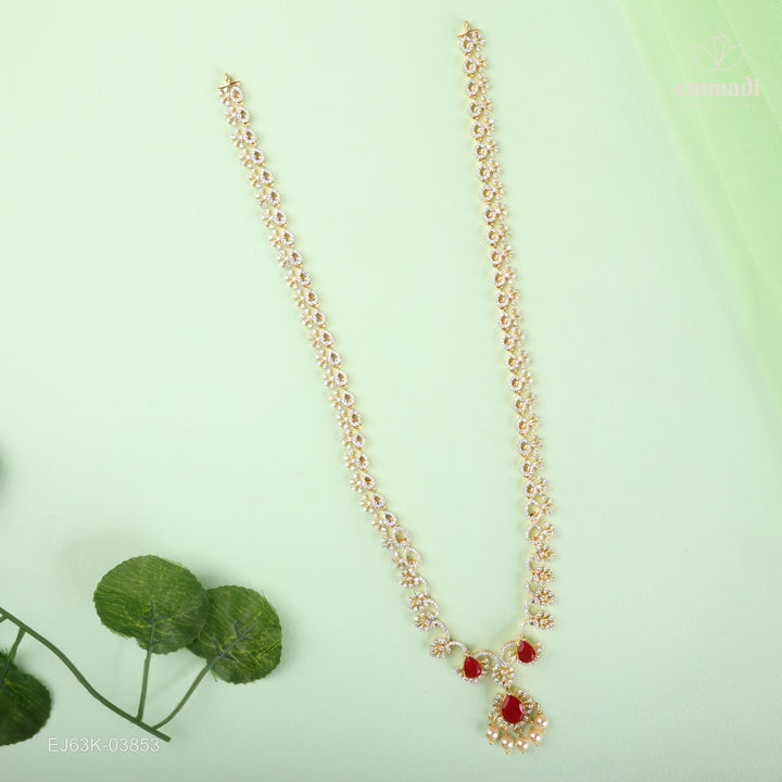 Long Necklace Premium Cz