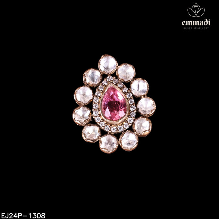 Pendant Brouch Moissanite