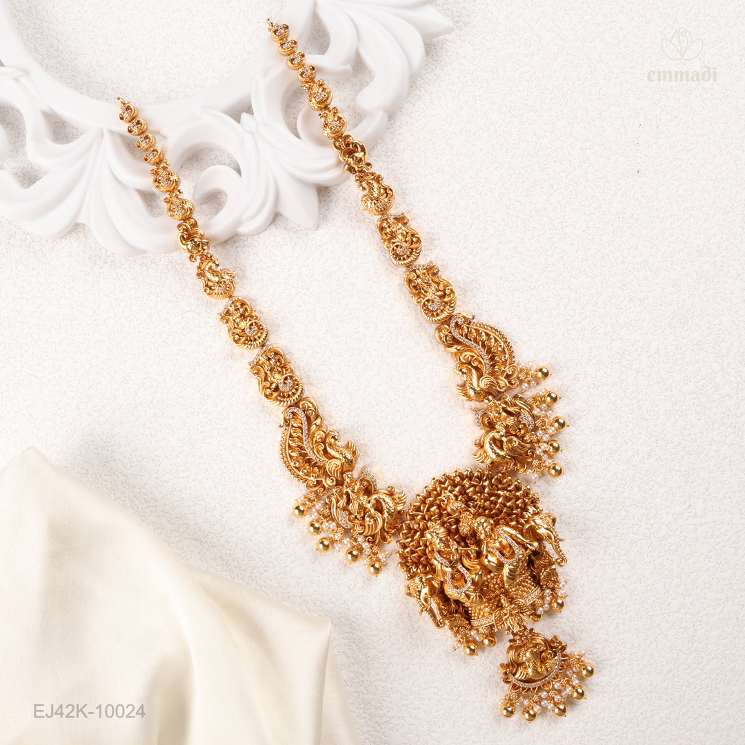 Long Necklace Premium Nakshi