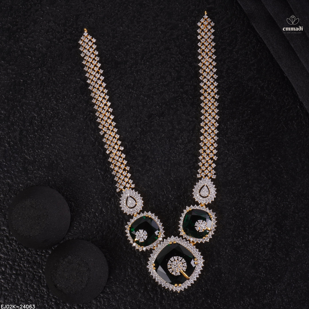 Short Necklace Premium Cz