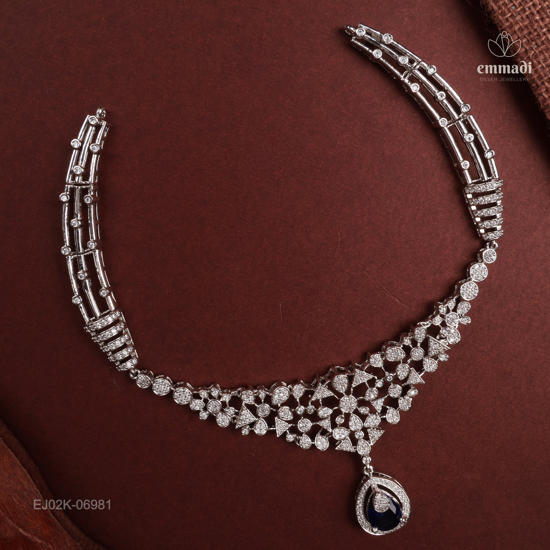 Short Necklace Premium Cz