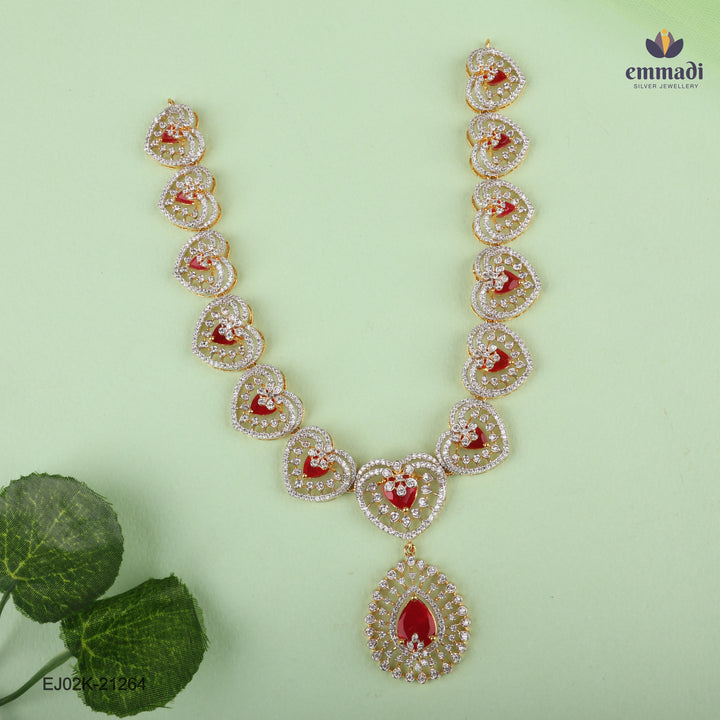 Short Necklace Premium Cz