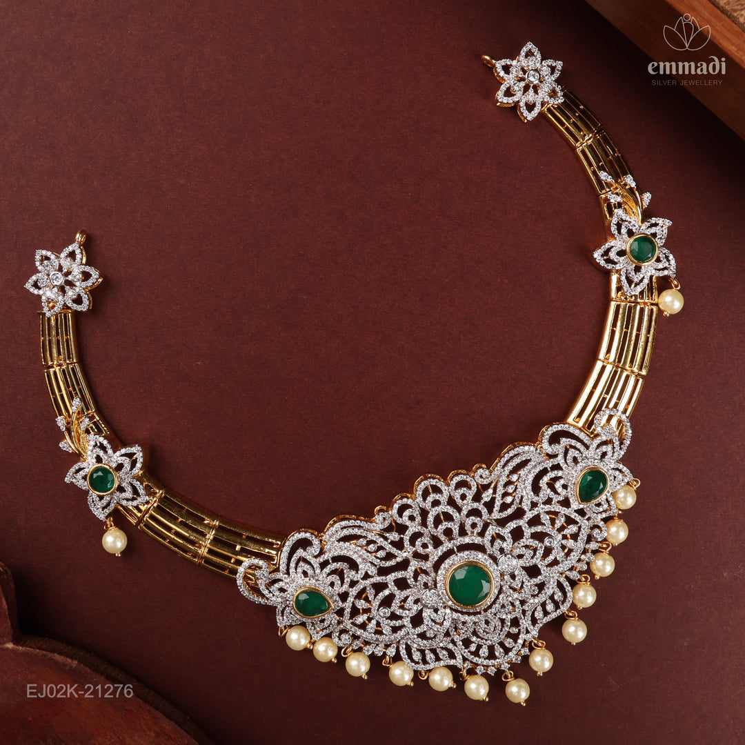 Short Necklace Premium Cz