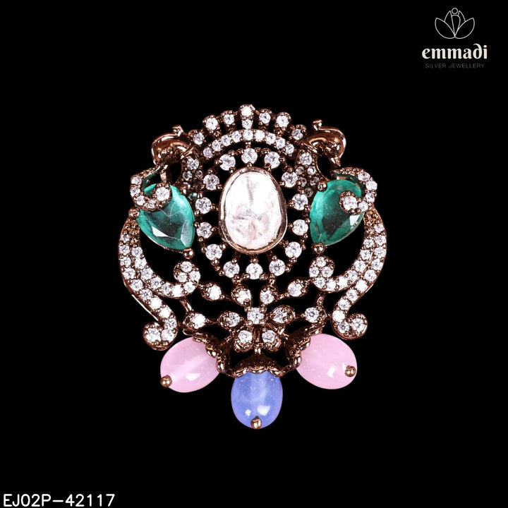 Pendant Brouch Moissanite