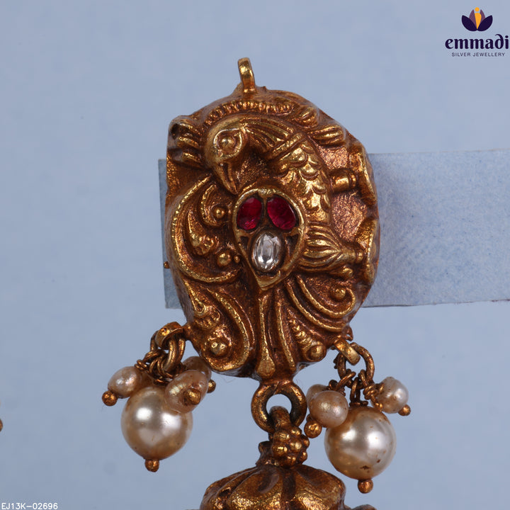 Jhumka Kundan Nakshi