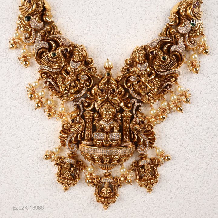 Long Necklace Premium Nakshi