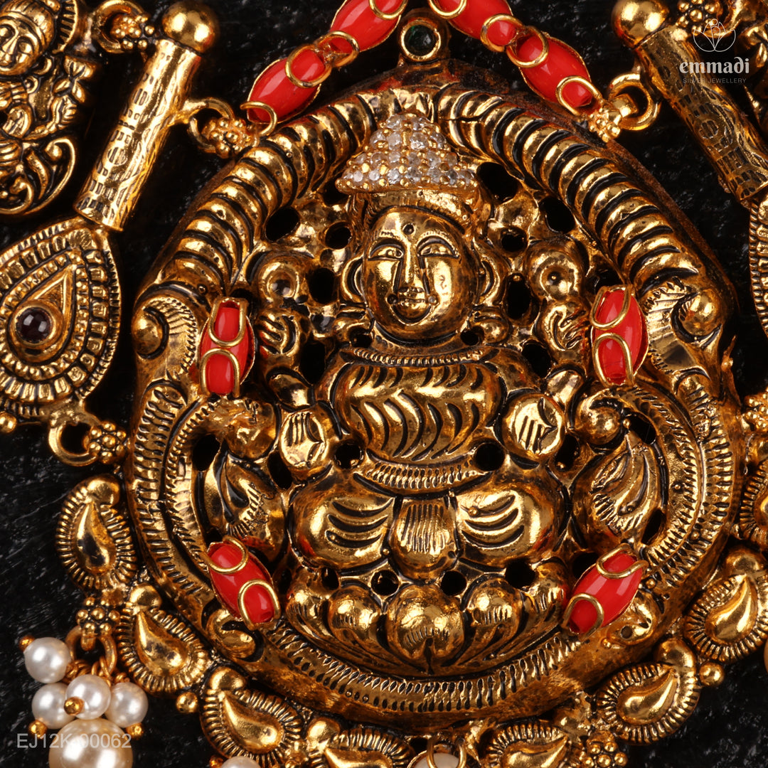 Short Necklace Kundan Nakshi