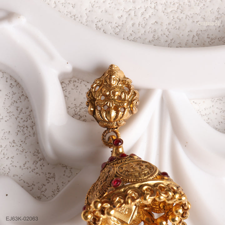 Jhumka Kundan Nakshi