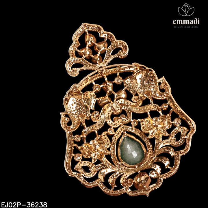 Pendant Brouch Moissanite