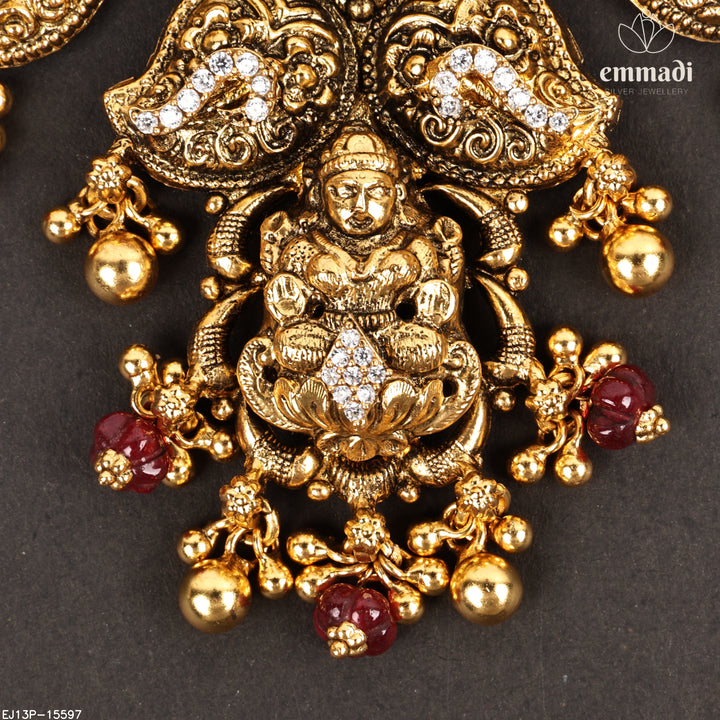 Short Necklace Kundan Nakshi