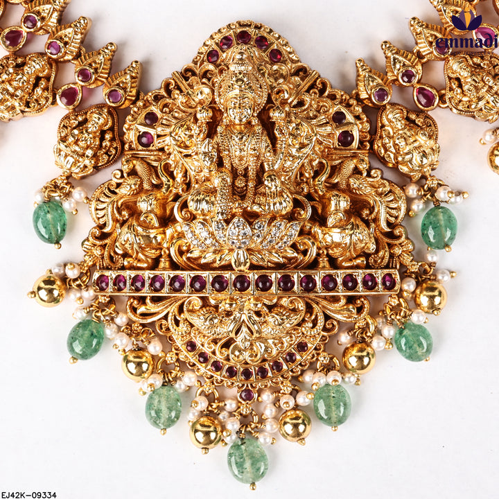 Long Necklace Premium Nakshi