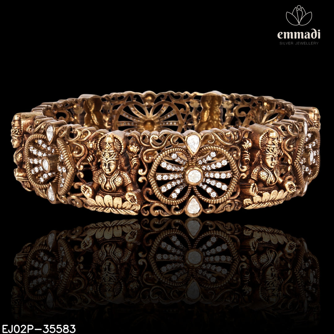 Bangles Moissanite Nakshi