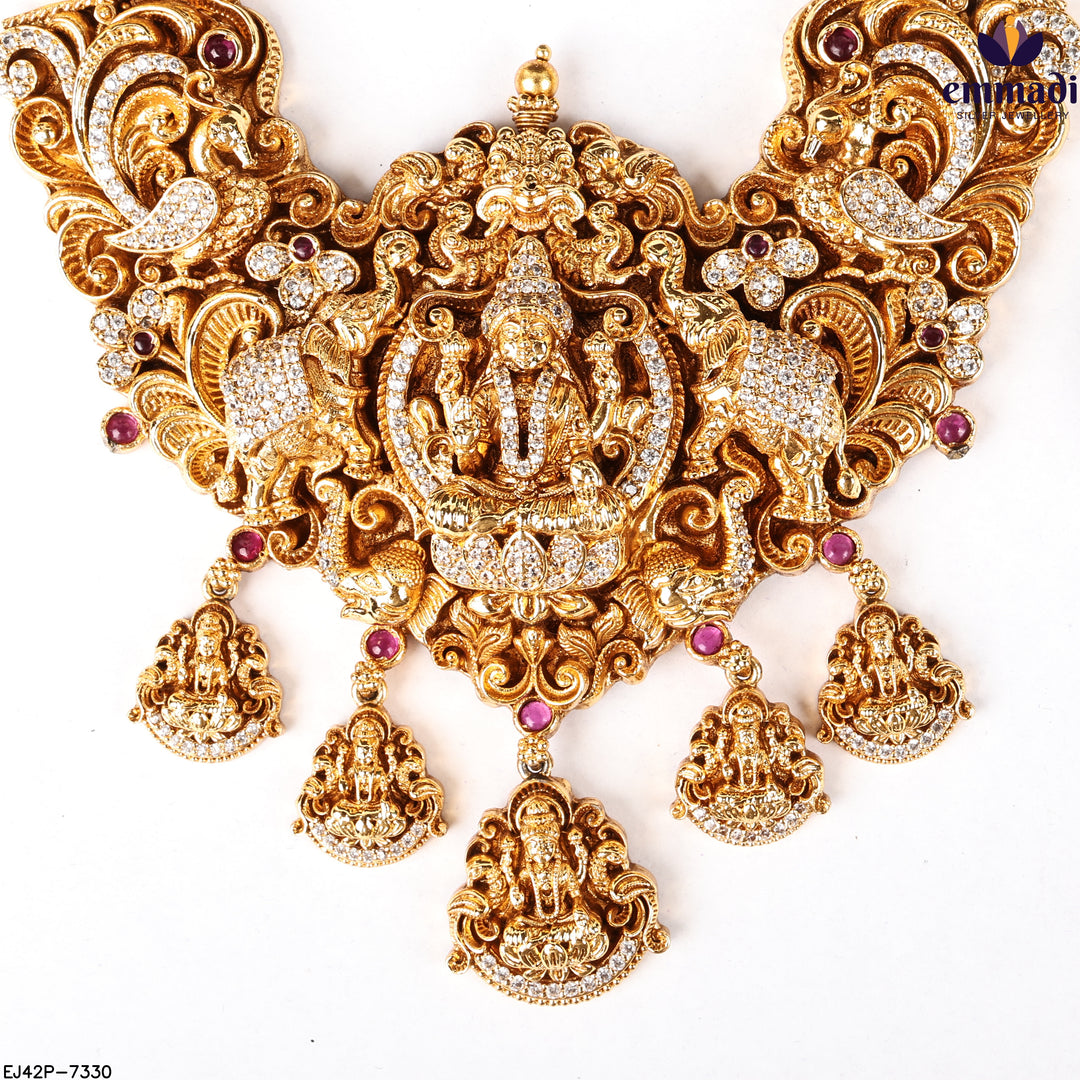 Long Necklace Premium Nakshi