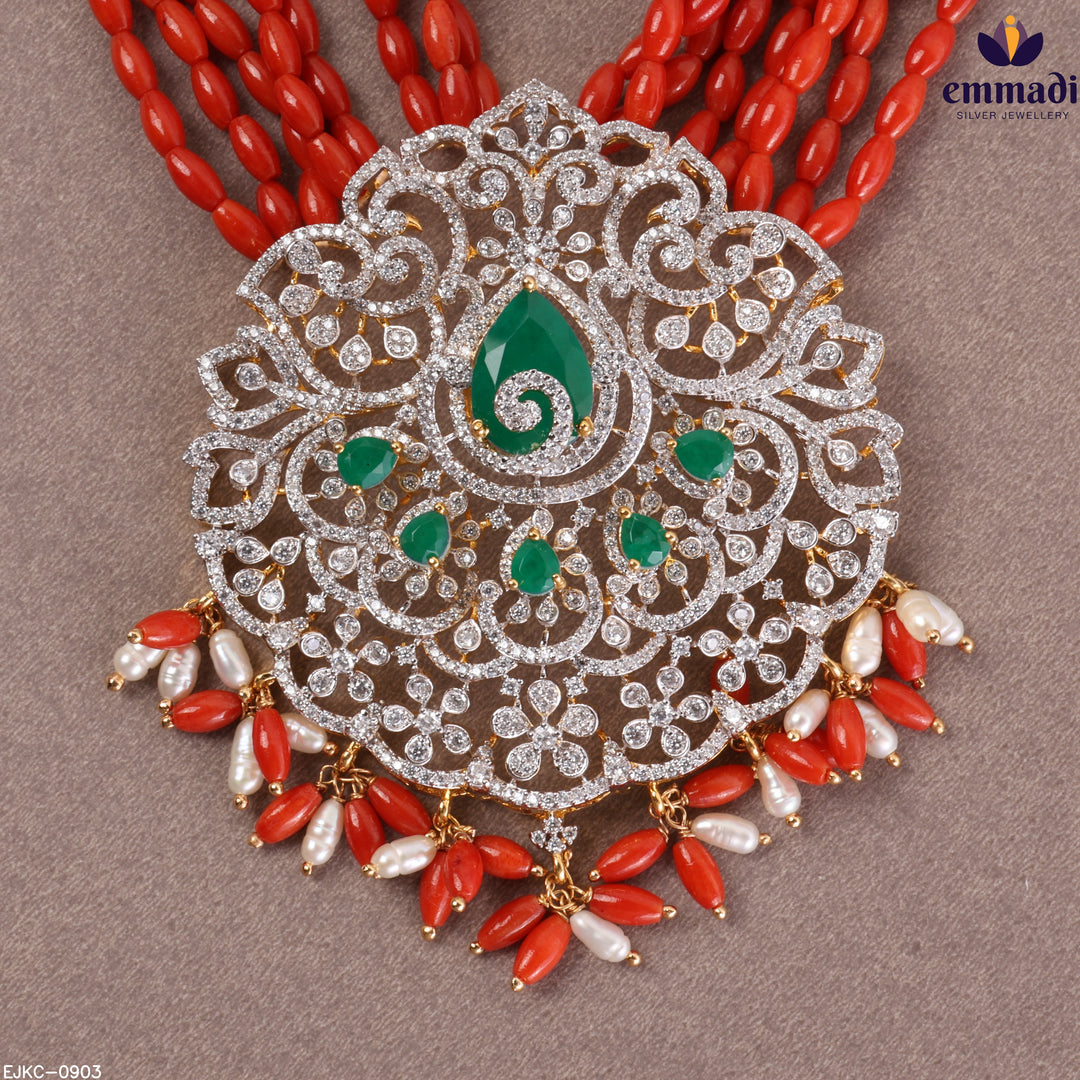 Long Necklace Premium Cz