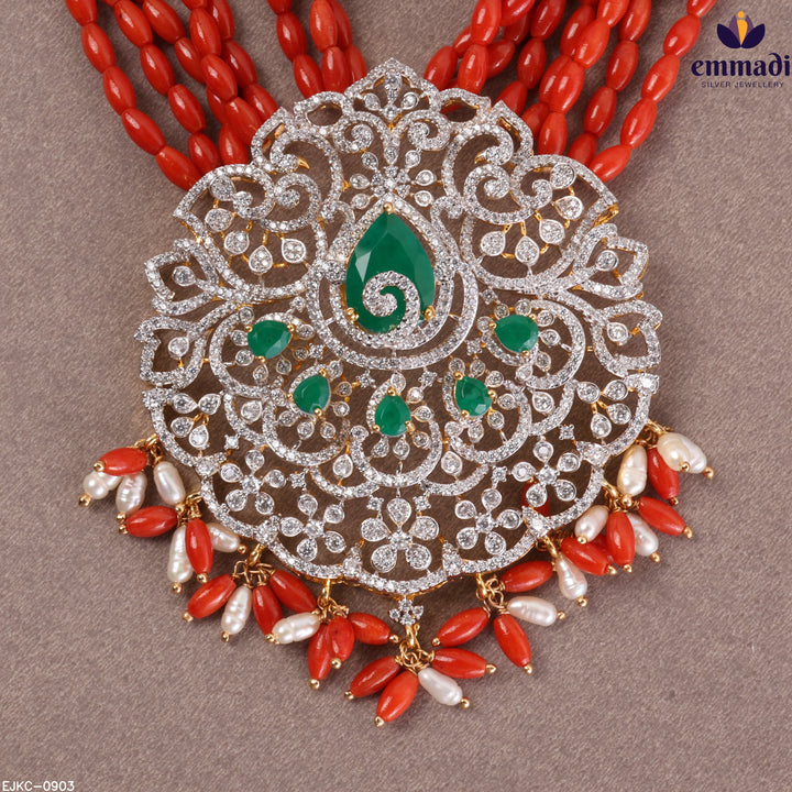 Long Necklace Premium Cz
