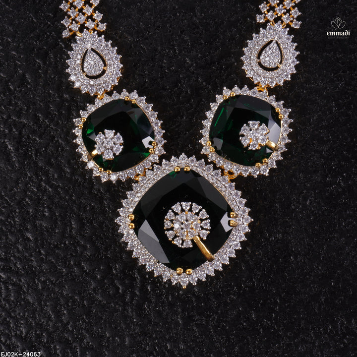 Short Necklace Premium Cz