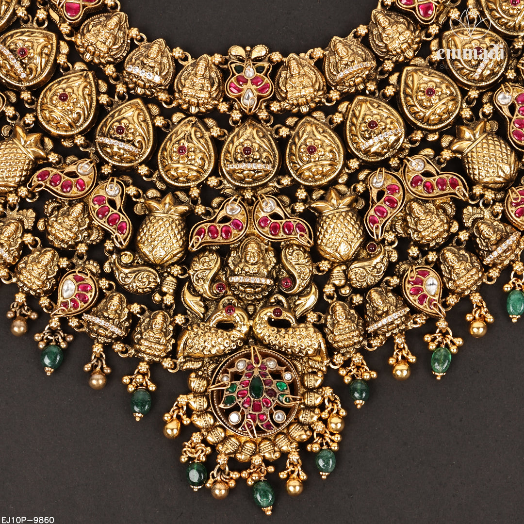 Short Necklace Kundan Nakshi