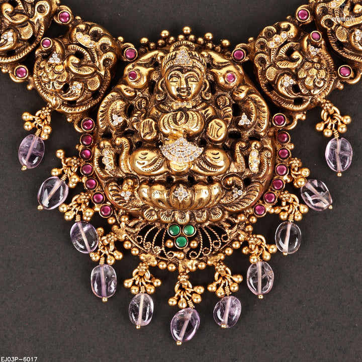 Short Necklace Kundan Nakshi