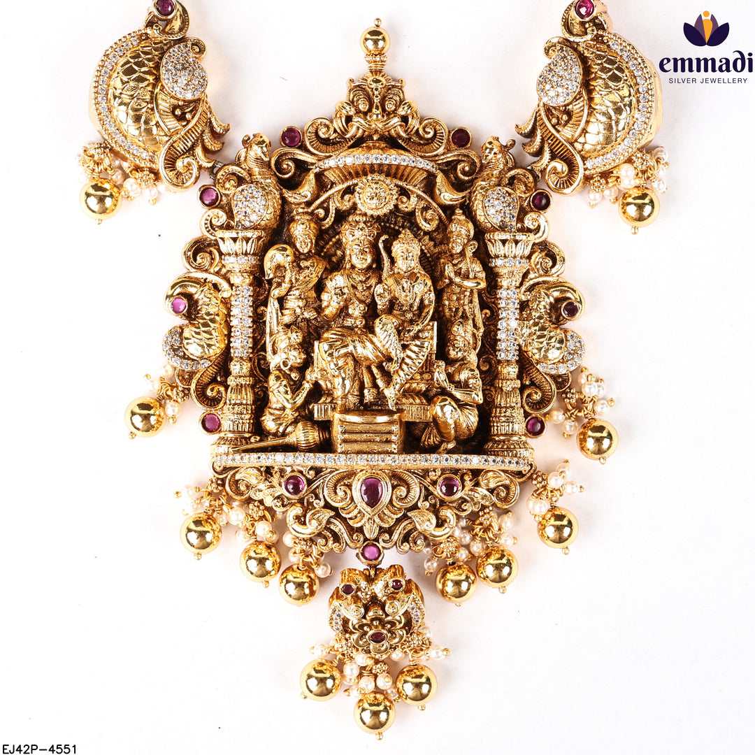 Long Necklace Premium Nakshi