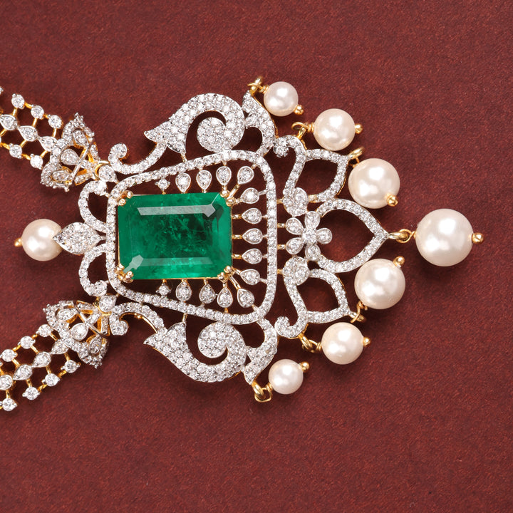 Short Necklace Premium Cz